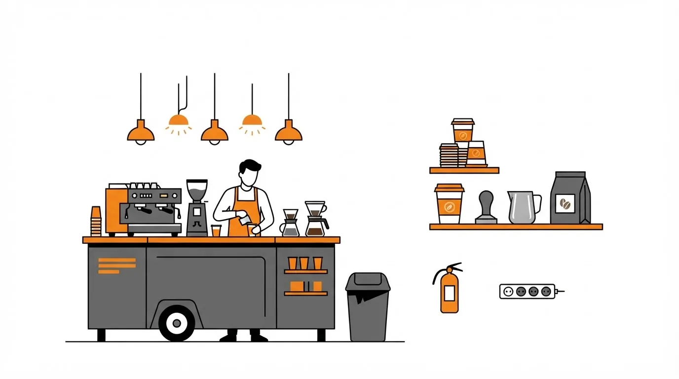 Koffiebar huren voor beurs: checklist voor standhouders