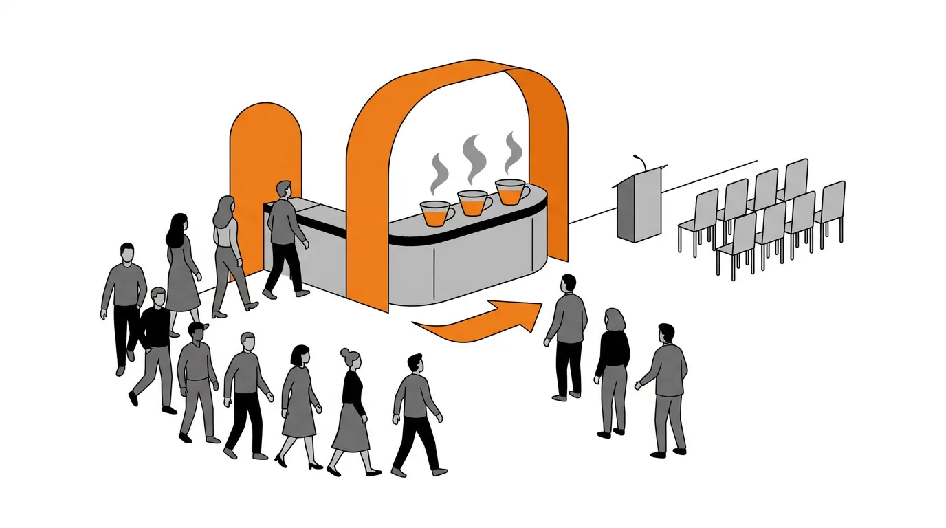 Een koffiebar huren voor een congres: aandachtspunten voor een vlotte doorloop - koffiebar huren congres