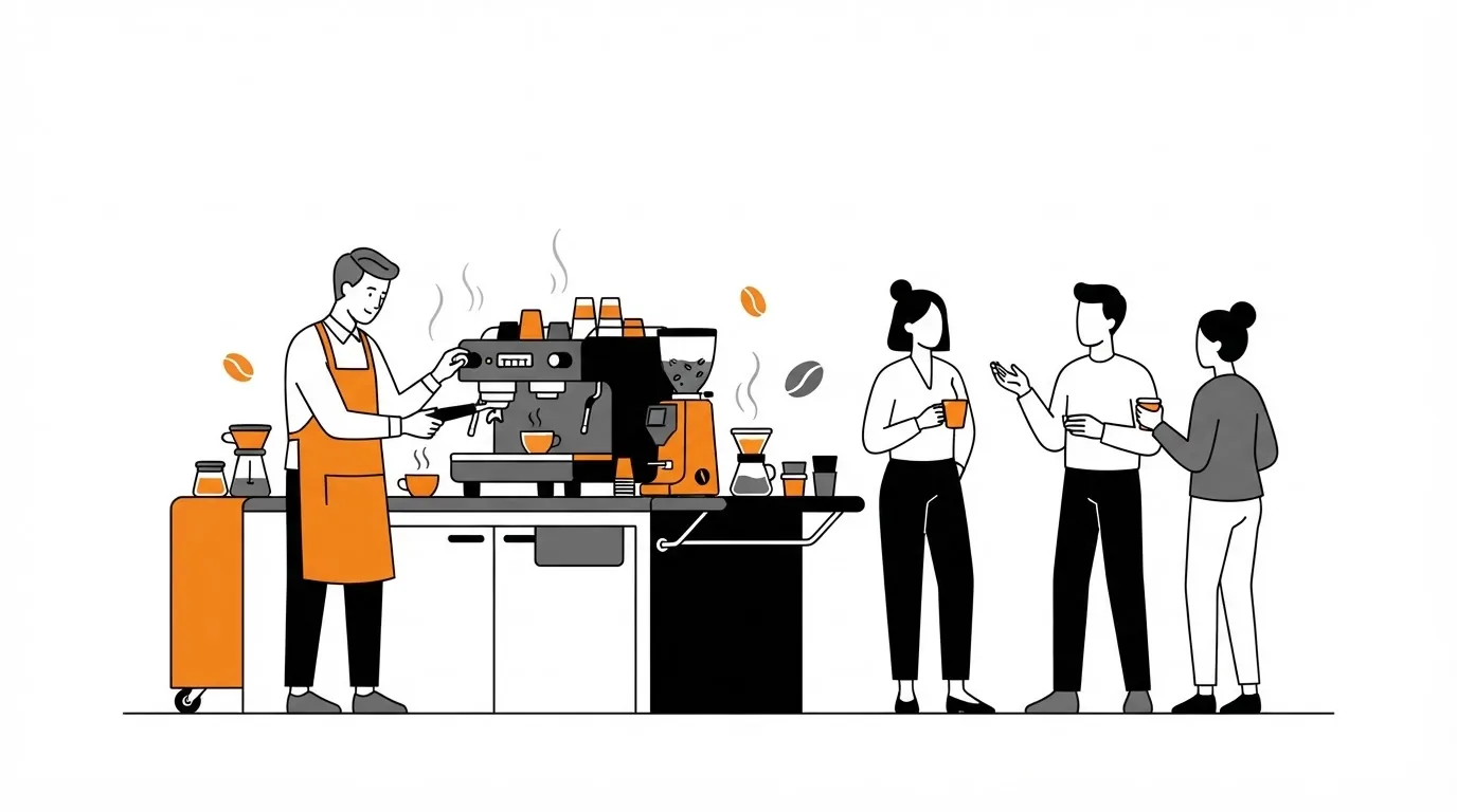 Koffie catering voor evenementen - koffie catering evenement
