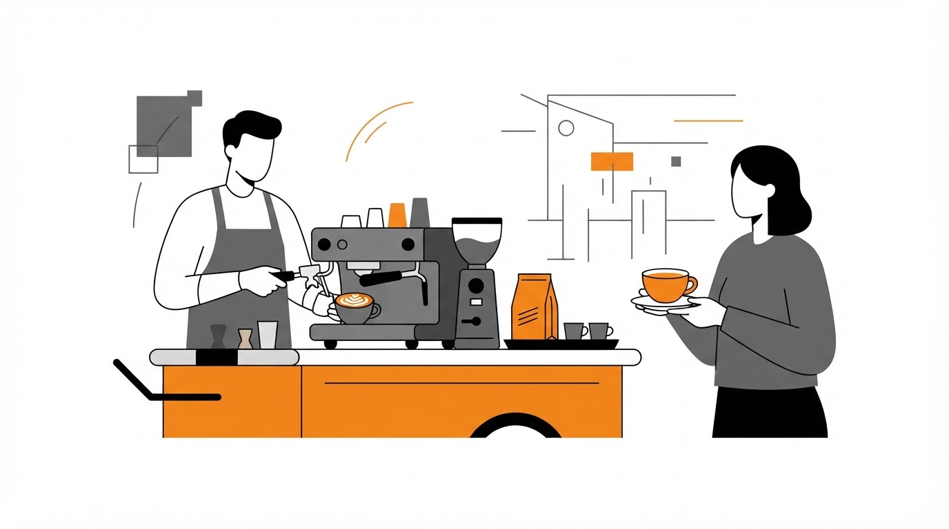 Specialty coffee catering